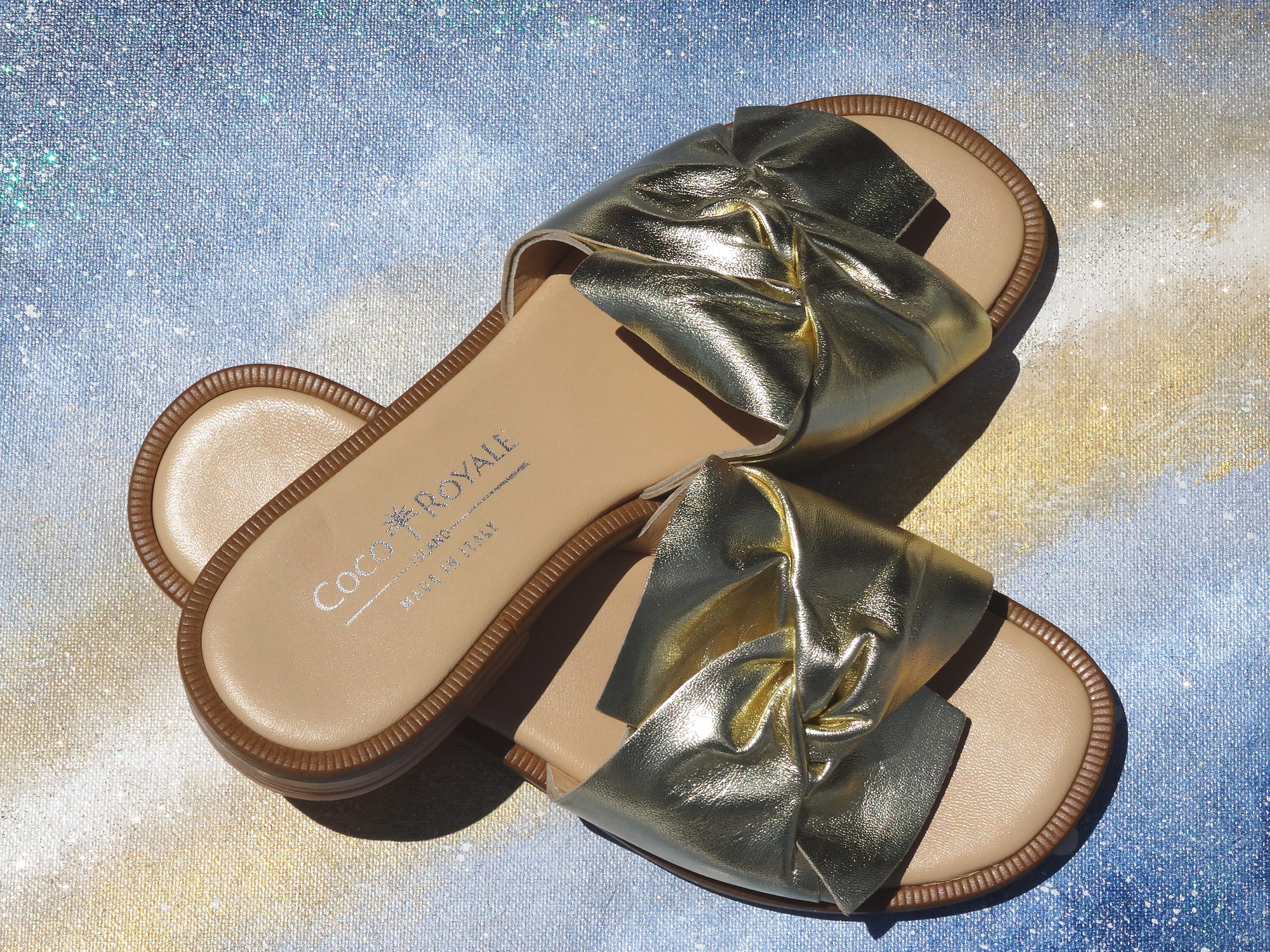 Gold Italian Slides