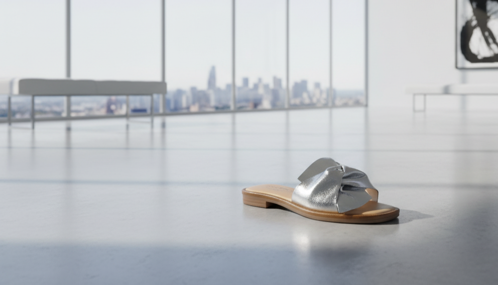 Allegra Slides, Silver