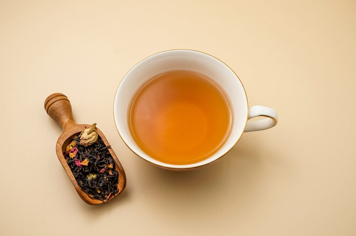 Marzipan Rose Black Tea, Loose Leaf