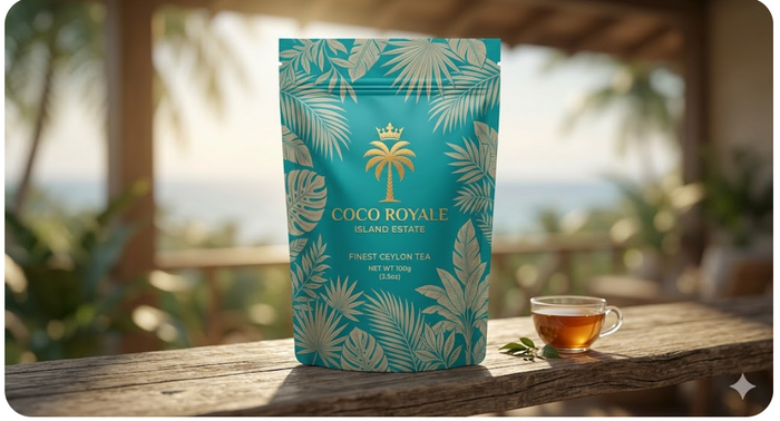 Pineapple Coconut Black Tea, Loose Leaf, 2oz